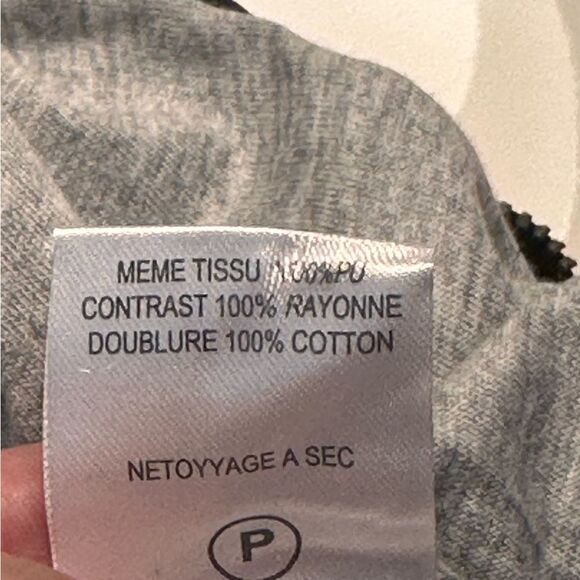 Miss Me Black Metallic Beaded Moto Vegan Leather Jacket - Picture 11 of 11